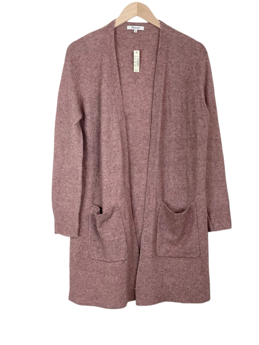 Madewell Kent Wool Cardigan Sweater in Coziest Yarn Size XS